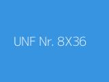 UNF Nr. 8X36 